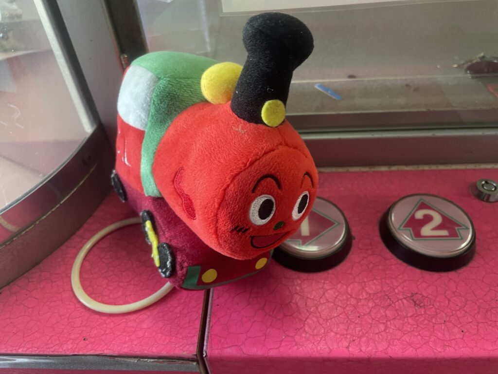 土成道の駅クレーンゲーム