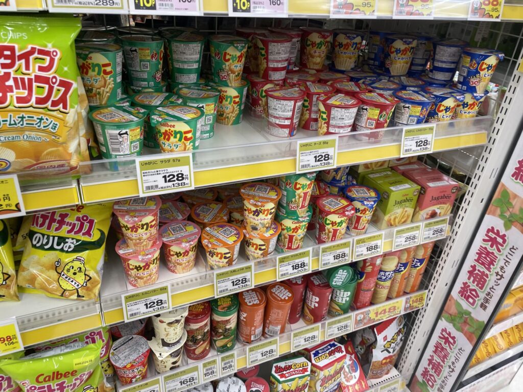 ドン・キホーテ屋島店お菓子棚