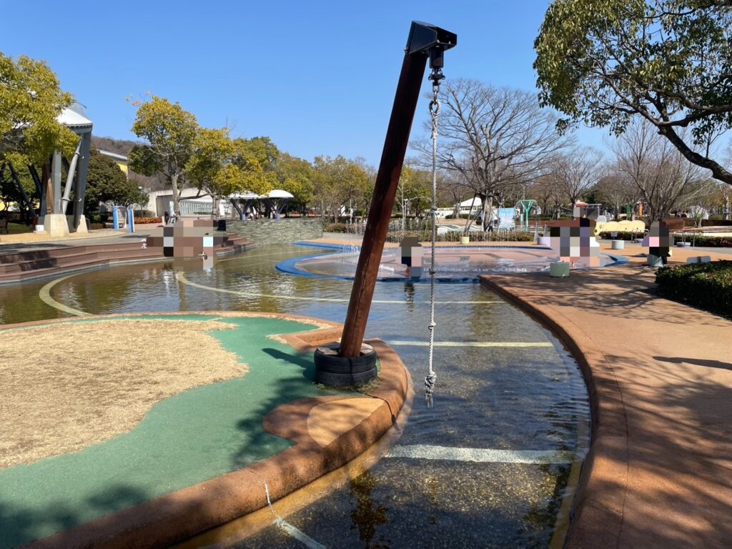 あすたむらんど徳島じゃぶじゃぶ池の写真