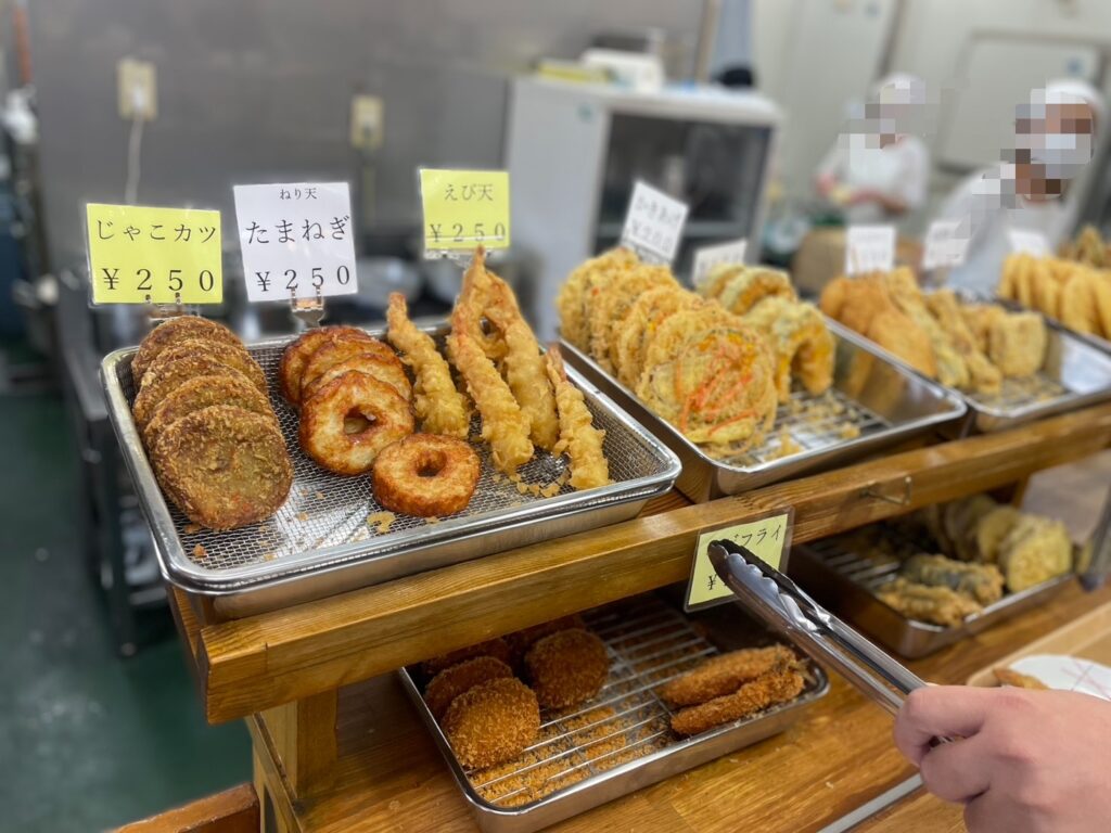 上原屋本店揚げ物メニュー