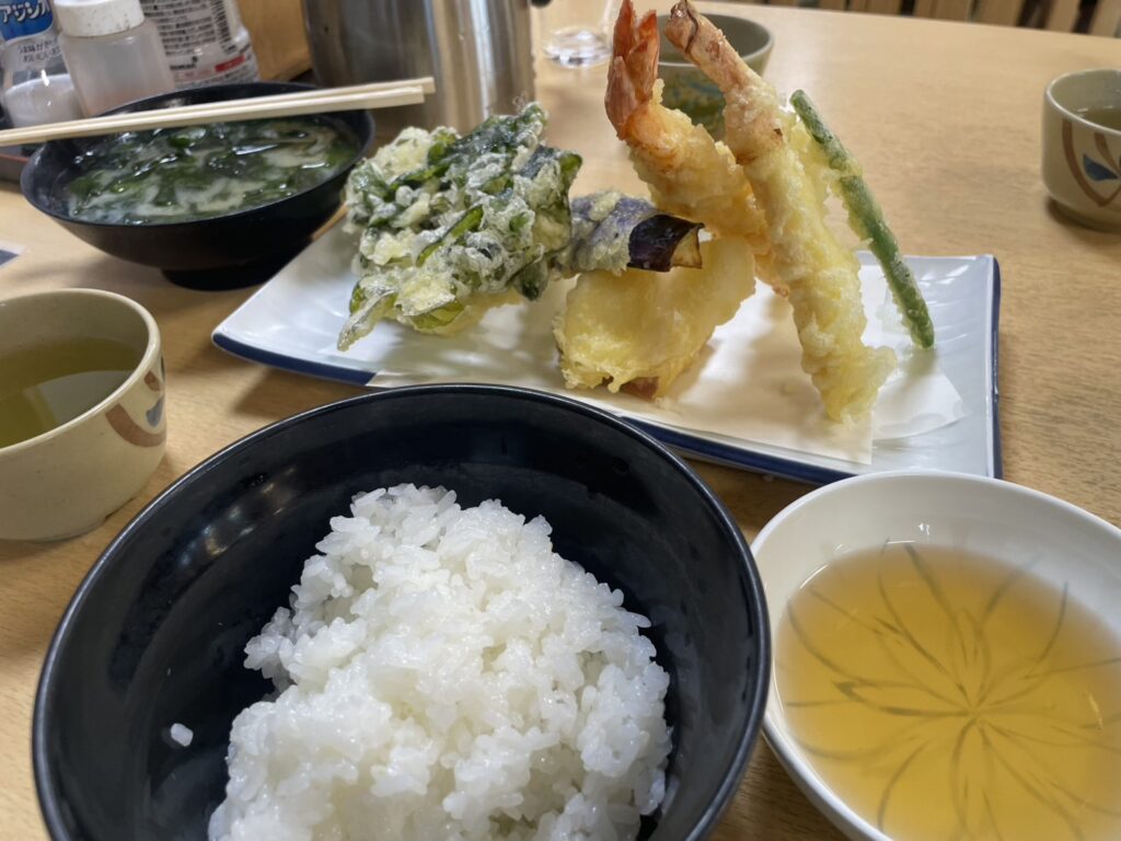 びんび家天ぷら定食